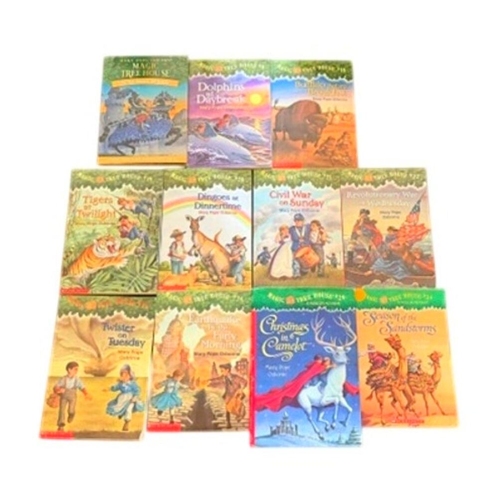 Magic Tree House Book Bundle 11 PB Books Mary Pope Osborne